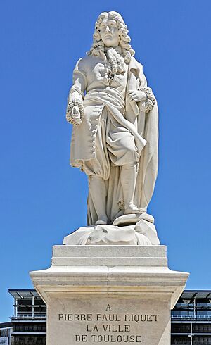 Statue de Pierre-Paul Riquet, 1832 par Bernard Griffoul-Dorval