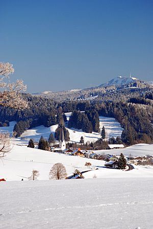 Stiefenhofen in winter