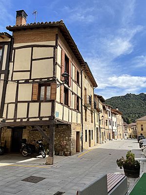 Street in Salinillas de Buradón, Álava