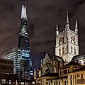 The Shard and Southwark Cathedral