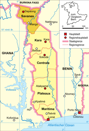 Togo-karte-politisch-savanes