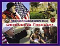 US Navy 050526-N-0000X-001 Cover photo of the new coffee table photo book Defending Freedom