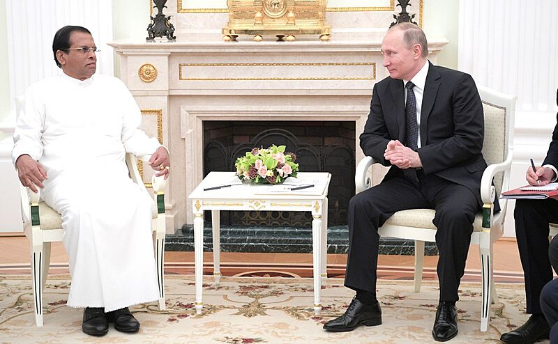 Vladimir Putin and Maithripala Sirisena (2017-03-23) 03