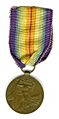 W.W.I. Allied Victory Medal Czechoslovakia (avers)