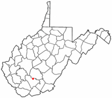 Location of Bradley, West Virginia