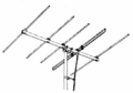 Yagi TV antenna 1954