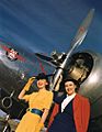(Two Models next to Lockheed 10B Electra, Delta Air Lines) (8595048115)