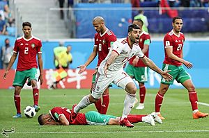 2018 FIFA World Cup Group B march IRN-MAR 28