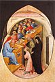 7 Nicolo di Pietro. 1413-15. The Saint Augustine Taken to School by Saint Monica. Pinacoteca, Vatican.