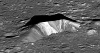 Aristarchus crater central peak LROC NAC
