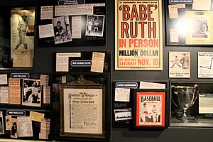 Babe Ruth Hall of Fame exhibit 2014