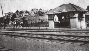 Bairdstown station, early 20th century, Los Angeles County, California