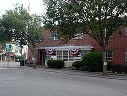 Beverly Farms Fire Station on the 4th of July in 2006.