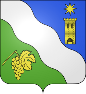 Blason ville fr Touët-sur-Var 06