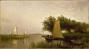 Brooklyn Museum - On Synepuxent Bay, Maryland - Arthur Quartley - overall