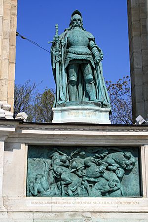 Budapest Heroes square Hunyadi János