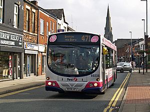Bus in Heywood
