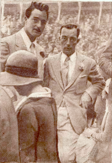 Buster Keaton and a Spanish journalist