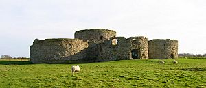 Camber Castle, seen from the north-west.jpg