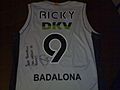 Camiseta autografata de Ricky Rubio (2009)