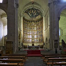 Capilla mayor de la Catedral Vieja de Salamanca