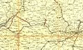 Cheffin's Map - Route of Great Western Railway, 1850
