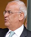 Chief Palestinian Negotiator Saeb Erekat (28365668300) (cropped)