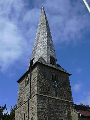 Cleobury Mortimer clocher