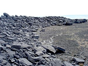 Coastal boulder deposits, Inishmore, Aran Islands, Ireland