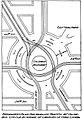 Columbus Circle rotary plan, William Phelps Eno, Street Traffic Regulation, page 28, published 1909