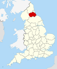 County Durham within England