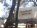 Covered wagon at Longhorn Museum in Pleasanton, TX IMG 2633