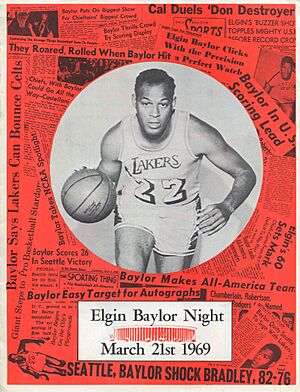 Elgin Baylor Night program