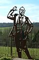 Eric Morecombe Statue Lea Valley Walk