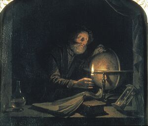 G. Dou - De astroloog - B 565 - Museum De Lakenhal