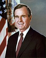George H. W. Bush, President of the United States, official portrait.jpg