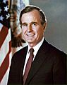 George H. W. Bush, President of the United States, official portrait