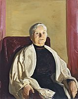 George Wesley Bellows - A Grandmother (1914)