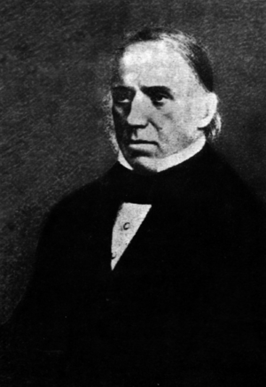 Photograph taken of Eugene Curry circa. 1850.