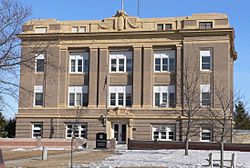 Greeley County Courthouse in Greeley