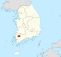 Gwangju-gwangyeoksi in South Korea