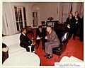 Haile Selassie with LBJ Nov 26, 1963