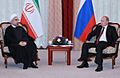 Hassan Rouhani and Vladimir Putin (1)