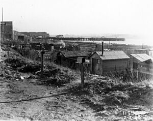 Hooverville on Seattle waterfront, 1933 (51206921728)