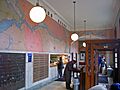 Interior of US Post Office, Beacon, NY