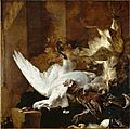 Jan Baptist Weenix - Still Life with a Dead Swan