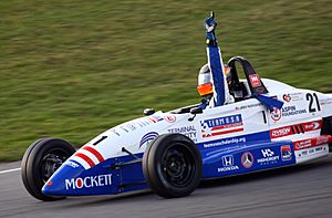 Josef Newgarden wins the Formula Ford Festival
