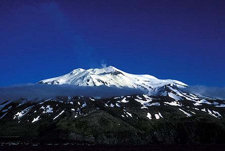 Kiska Island volcano