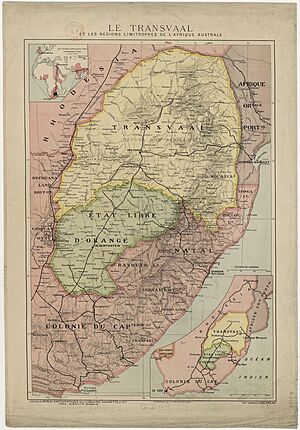 Le Transvaal et les régions limitrophes de l'Afrique australe - par Marius Chesneau - btv1b8442048m