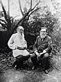 Leo Tolstoy & Ilya Mechnikov